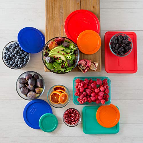 Pyrex Simply Store Glass Rectangular and Round Food Container Set