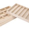 Stackable Jewelry Tray Showcase Display Organizer, Set of 3