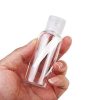 Travel Bottles Set - 10 Pcs Clear Travel Size Containers with Flip Caps, Perfect for Cosmetics, Lotion, Shampoo, and More