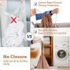 MCleanPin Collapsible Double Laundry Hamper with 2 Sorting Liners