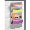 Soft Fabric Wall Mount/Over Door Hanging Storage Organizer