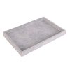 Stylifing Jewelry Tray Showcase Display Organizer Holder Storage Stackable Grey