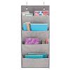 Soft Fabric Wall Mount/Over Door Hanging Storage Organizer
