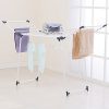 Multipurpose Clothes Drying Rack - Dark Grey, Foldable & Rustproof for Efficient Indoor and Outdoor Drying