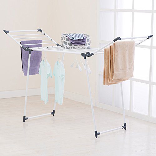 Multipurpose Clothes Drying Rack - Dark Grey, Foldable & Rustproof for Efficient Indoor and Outdoor Drying