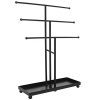 Modern Black Metal 3 Tier Tabletop Bracelet & Necklace Jewelry Organizer