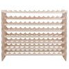 smartxchoice 96 Bottle Modular Wine Rack, Stackable Wine Storage Rack