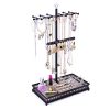 Minggoo Jewelry Tree Stand Organizer 3in1 Necklace Organizer Display