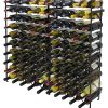 Sorbus Display Rack Large Capacity Wobble-Free Shelves Storage Stand for Bar