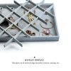 Velvet Stackable Jewelry Trays - Organize and Showcase Your Jewelry with Style