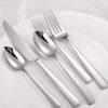 Brightown 45-Piece Silverware Flatware Cutlery Set in Ergonomic Design Size
