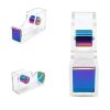 Clear Acrylic Rainbow Stapler | Tape Dispenser Holder | Pen Pencil Holder