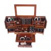 Large Wood Jewelry Box Princess European Style Retro Multifunctional Cosmetic Box Wedding Gift Storage Box Makeup Organizer Case