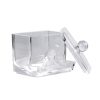Clear Cotton Swabs Box Plastic Holder Cotton Swabs Stick Storage Box Case