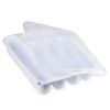 Flatware Plastic Tray with Lid - Kitchen Organizer for Neat Cutlery Storage, Ideal for Dorms, Summer Homes, and RVs