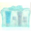 3Pcs Transparent Waterproof Bath Bag Bathroom Toilet Bag Cosmetic Bag