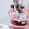 Boxing 360 Rotating Makeup Organizer Fits Cosmetics and Accessories