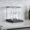 KOHLER Collapsible Wine Glass Holder or Drying Rack.  Collapsible to 1.25"