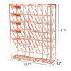 New Superbpag Hanging File Organizer, 6 Tier Wall Mount Document Letter