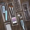 STORi Clear Plastic Vanity, Desk and Kitchen Drawer Organizers
