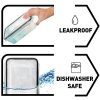Airtight Food Storage Containers with Lids - Plastic Food Containers
