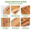 ✔ Premium, Extra Deep, Non-slip, Large Silverware Organizer| Expandable