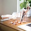 U Brands Desktop Accessory Kit, Office Supplies Set, Rose Gold, 10-Piece