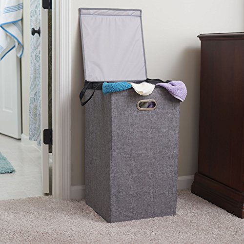 Household Essentials 5620 Collapsible Single Laundry Hamper