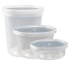 DuraHome BPA-Free Round Food Storage Containers – Leakproof, Stackable, and Perfect for Meal Prep & Organization! 🥗