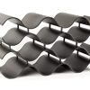 Birando Wave Wine Rack (12Bottle, Black)