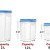 LARGEST Set of 40 Pc Food Storage Containers (20 Container Set) Shazo
