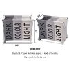 TOTOCAN 3-Section Laundry Hamper with Foldable Aluminum Frame – Durable, Lightweight, and Spacious Laundry Organizer