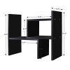 Jerry & Maggie - Desktop Organizer Office Storage Rack Adjustable Wood Display