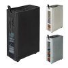 ZERO JET LAG 27" Slim Laundry Hamper Large Tall Laundry Basket on Wheels Clear Window Visible Dirty Clothes Hamper Thin Clothes Storage Standable Corner Bin Handy 16"×8.6"×27" Black