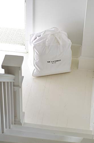 The Laundress - Large Zip Laundry Bag, Clothes and Garments, 100% Cotton