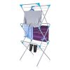 minky Trio Concertina Drying Rack, 49', Silver