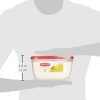Rubbermaid Easy-Find Lid Food Storage Container, 14-Cups, Pack of 2, 2-Pack Red