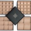 Glenor Co Earring Organizer Tray - 4 Stackable Trays Lid