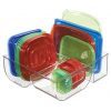 InterDesign Cabinet Binz 3 Compartment Lid Organizer