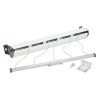 Honey-Can-Do DRY-03113 5-Line Retractable Dryer Rack, Indoor/Outdoor, 37.01L x 7.48W x 5.98H, 37.01" x 7.48" x 5.98"