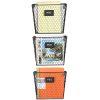 Set of 3 Wall Mounted Rustic Black Metal Wire Mail Sorter/Magazine Rack