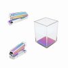 Clear Acrylic Rainbow Stapler | Tape Dispenser Holder | Pen Pencil Holder