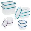Snapware Total Solution Plastic Food Storage Container Set (18-Piece)