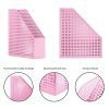 Pink Desk Organizer Office Desk Set: 5 Desktop Accessories for Women