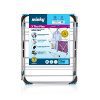 minky Trio Concertina Plus Drying Rack, 49', Silver