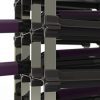 50 NOOK Wine Rack - Easy 2 Step Assembly – Capacity: 60 Bottles