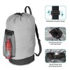 Dalykate Backpack Laundry Bag, Laundry Backpack with Shoulder Straps