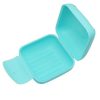 2 Pcs Small Size Plastic Soap Case: Secure Hygiene On-the-Go for Home and Outdoor Adventures!
