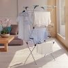 minky Trio Concertina Plus Drying Rack, 49', Silver