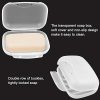 Awpeye 3 Pack Travel Soap Case with Foaming Net